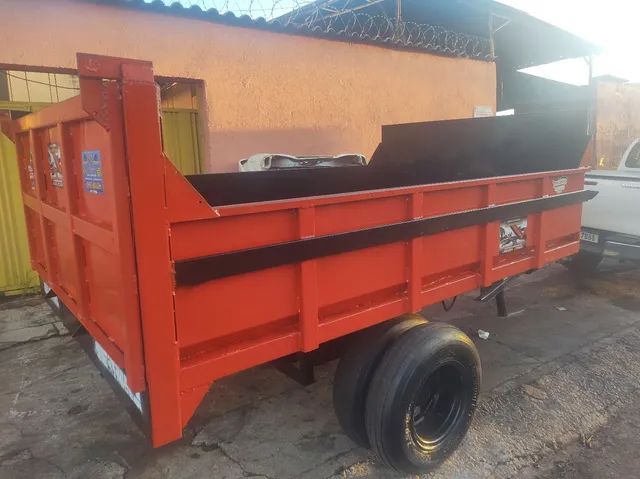 Carreta Agrícola basculante Hidráulica pra  3 toneladas e 7 toneladas - Foto 4