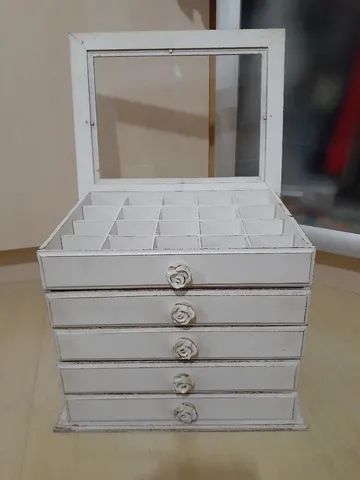Porta joias com 5 gavetas  - Foto 2