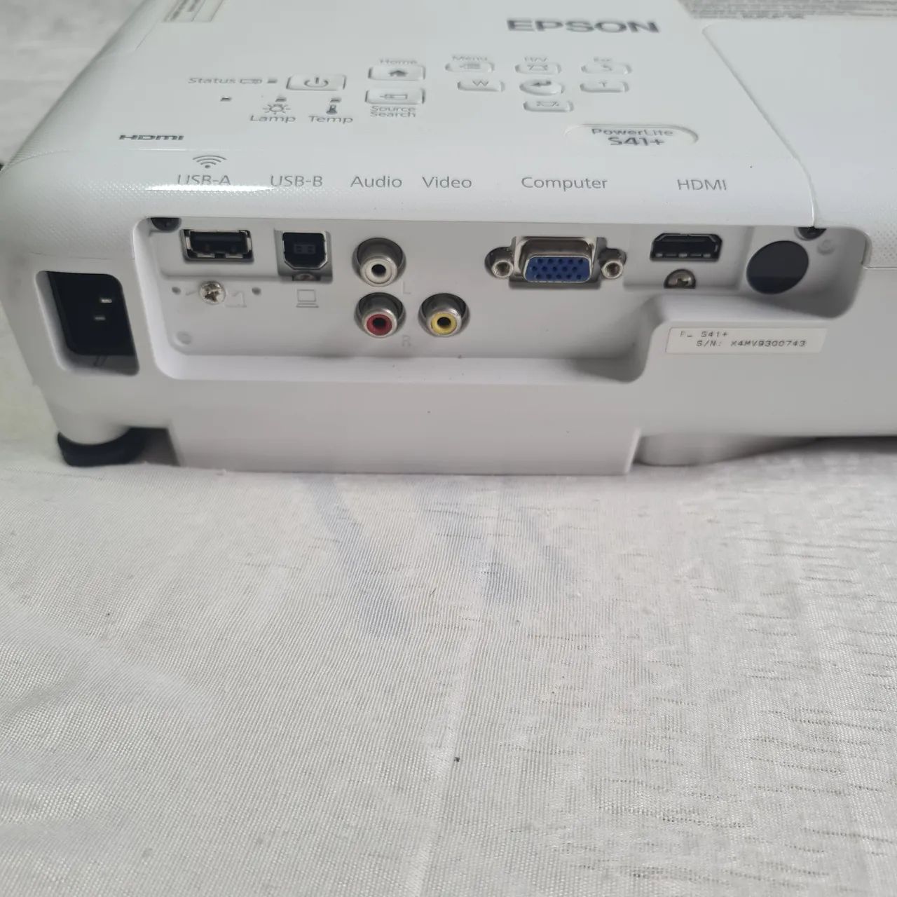 Projetor Epson PowerLite S41+ - Foto 3