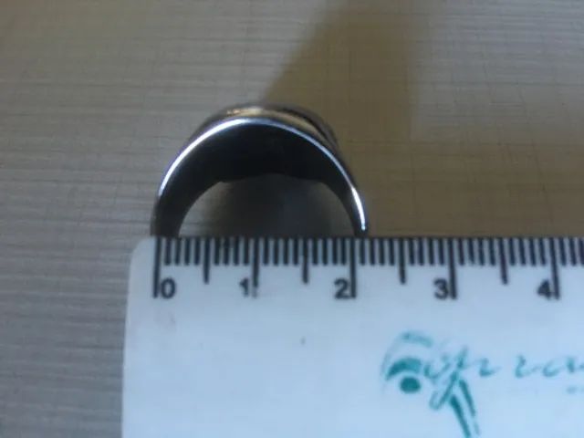 Anéis de aço caveira  - Foto 4