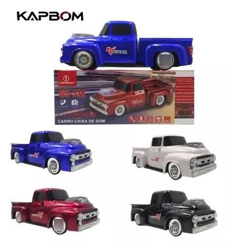 caixinhas  de som caminhonete  super Potente KAPBOM WS-538<br>Radio   Bluetooth  Usb tws