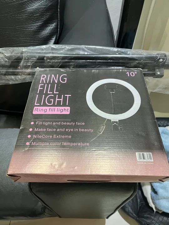 Ring Light 10 polegadas - Iluminação perfeita para fotos e vídeos! - Foto 2