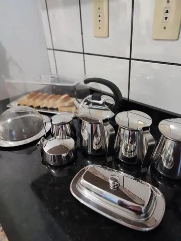 Serviço de café Hércules inox  - Foto 4