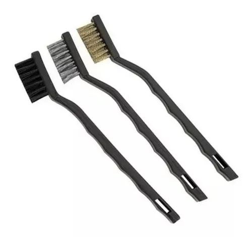 Jogo de Escovas de Aço Manual com 3 peças Mtx - Limpar duramente superfícies de metal - Foto 4