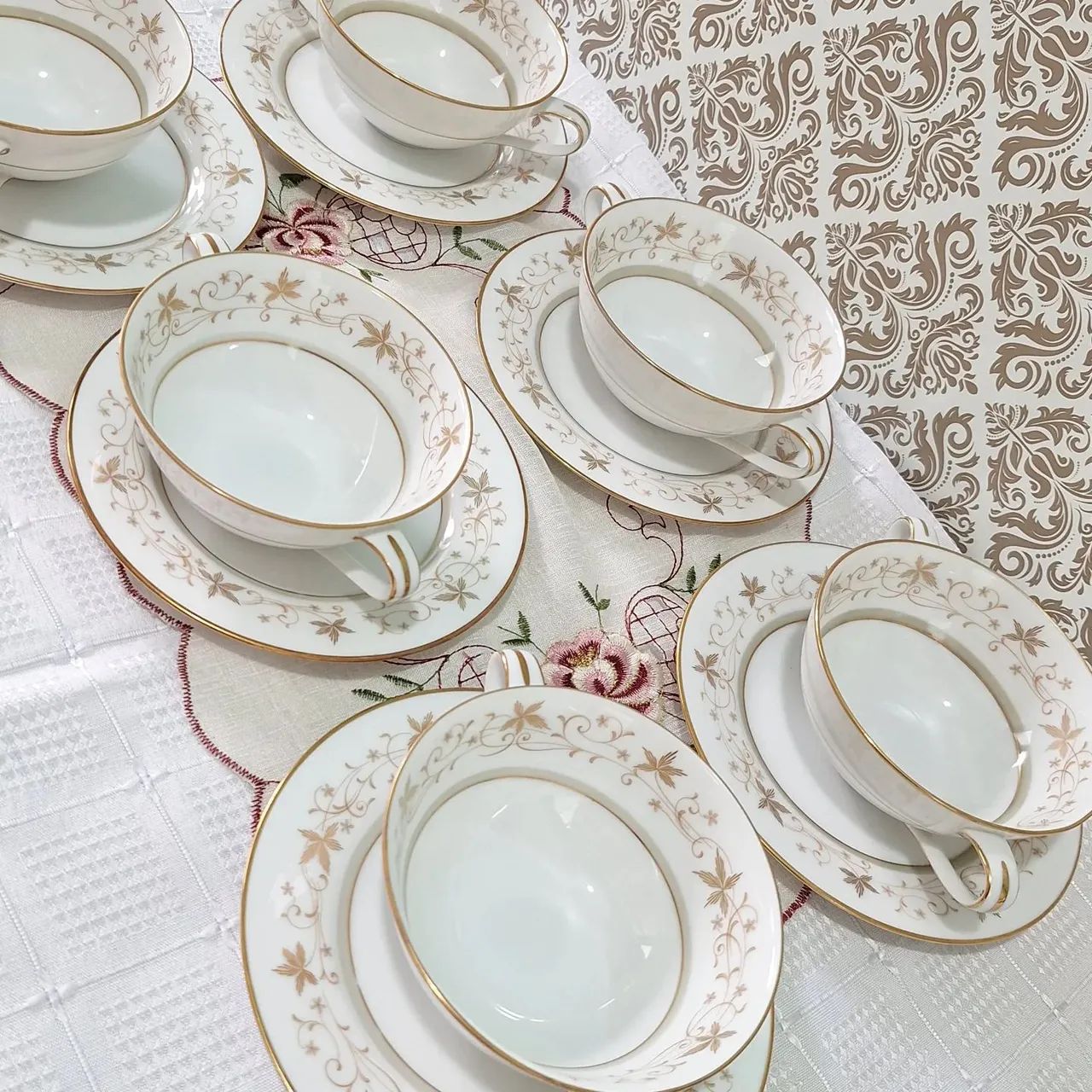 Consomês porcelana japonesa Noritake - Foto 2