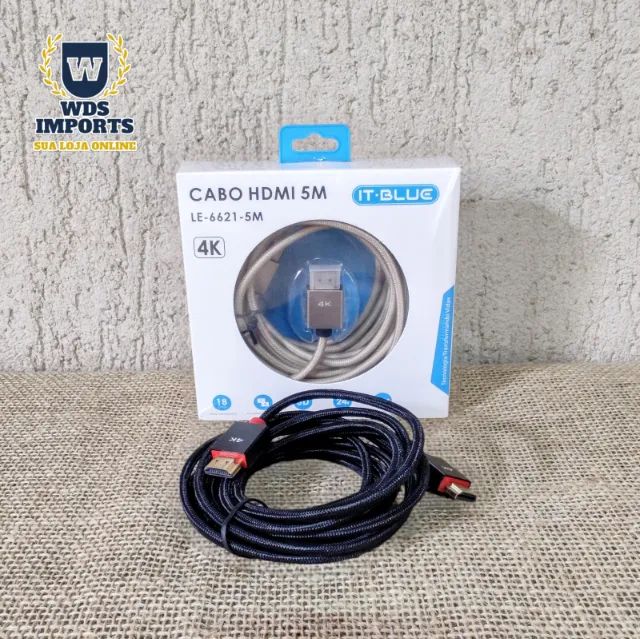 CABO Hdmi 4K 5 Metros 