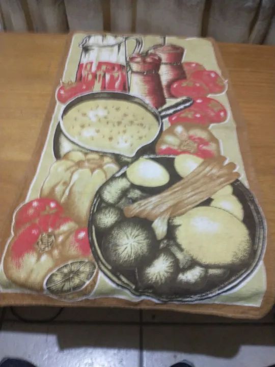 Toalha decorativa para cozinha