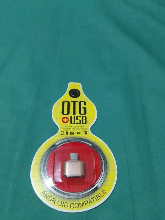Adaptador OTG USB para Celular - Novo!