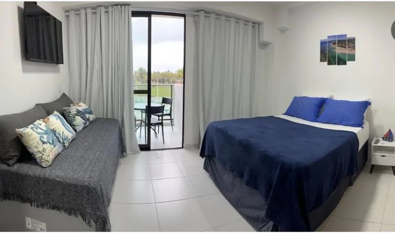 Flat no Mana Beach em Muro Alto - Foto 3