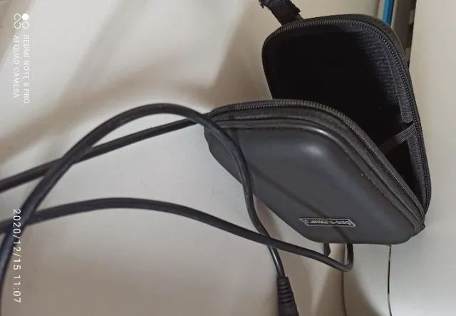 Porta Câmera em Couro Bag Original Nova 30 - Foto 6