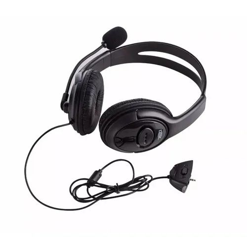  Fone Headset C/ Microfone Controle De Volume P/ Xbox 360 Game wpp:43. * - Foto 3