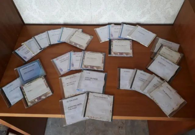 CD'S ORIGINAIS E GRAVADOS (LOTE)