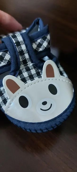 Sapato Sandália para Bebê tamanho 17 NOVO - Foto 2