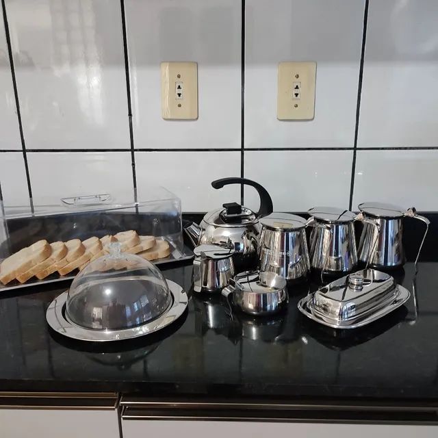 Serviço de café Hércules inox  - Foto 2