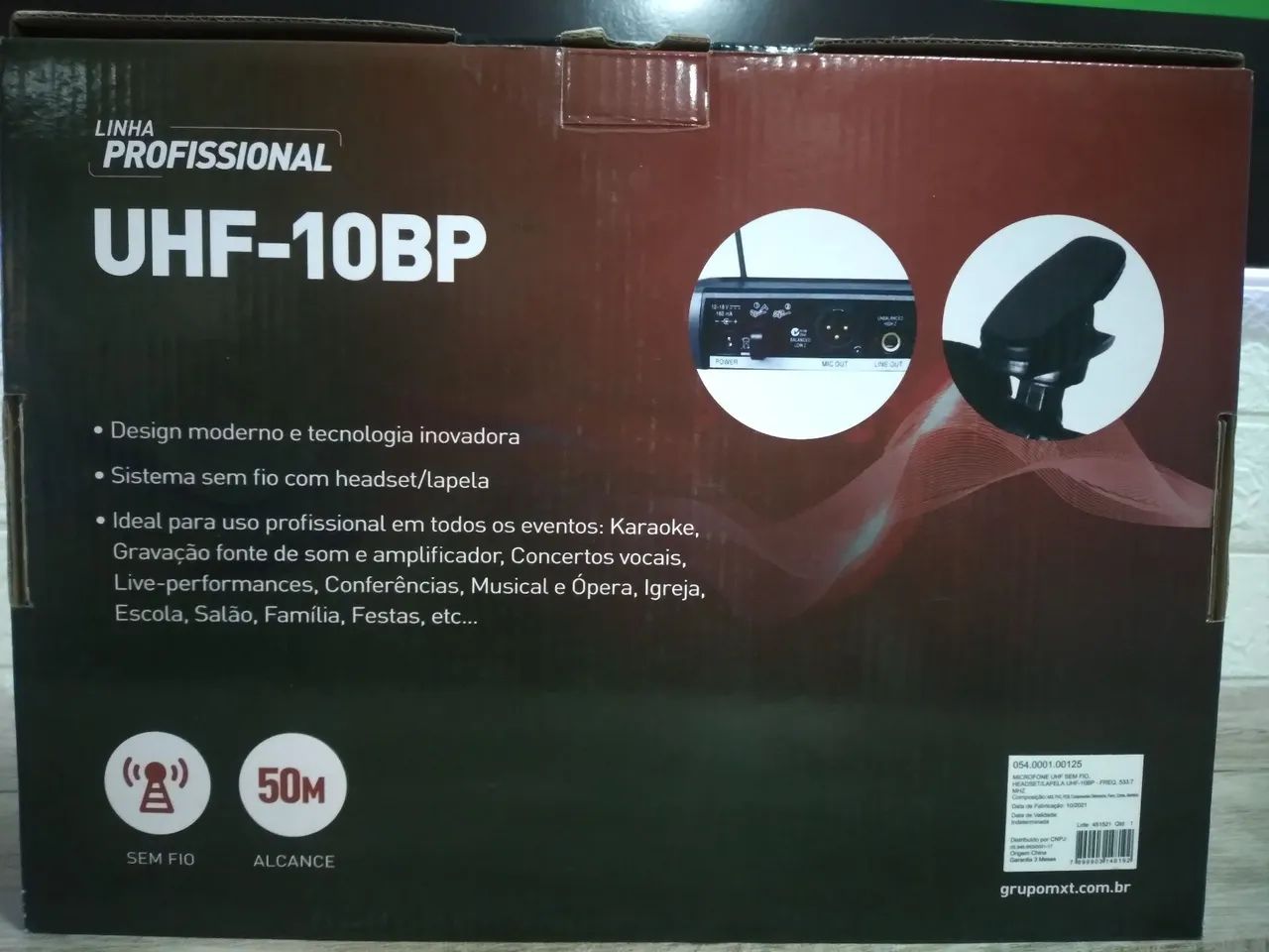 Microfone profissional headset/lapela mxt - Foto 2