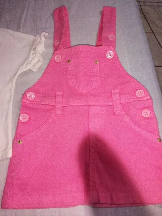 Conjunto de Roupa para Bebê - Macacão + Blusa - Foto 3