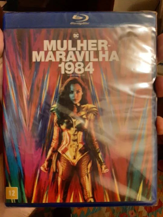 Bluray mulher maravilha 1984 (lacrado)