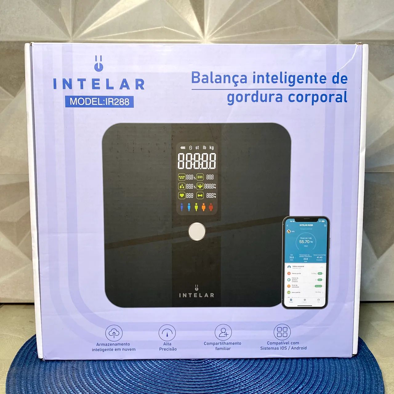 Balança de Bioimpedância Inteligente - Foto 2