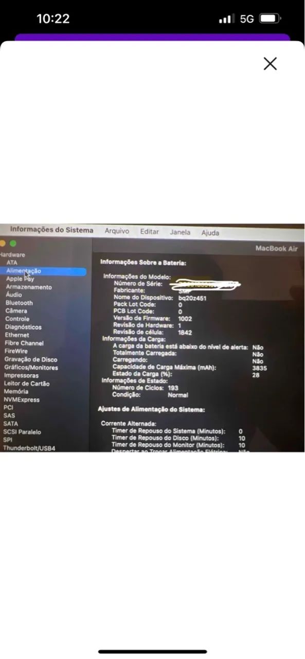 MacBook Air 13.3 modelo 2018 128gb - Foto 2