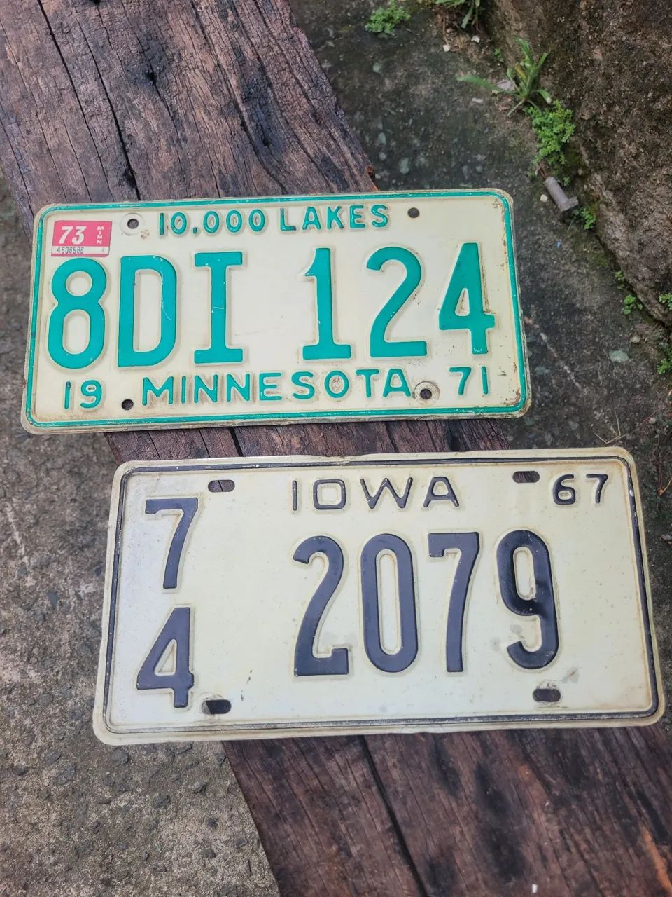 Placas Americanas Antigas,Leia: