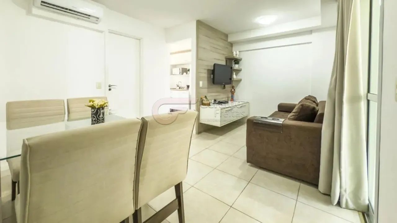 Quarto e Sala à Venda no JTR - Condomínio Beira-Mar na Jatiúca, Maceió