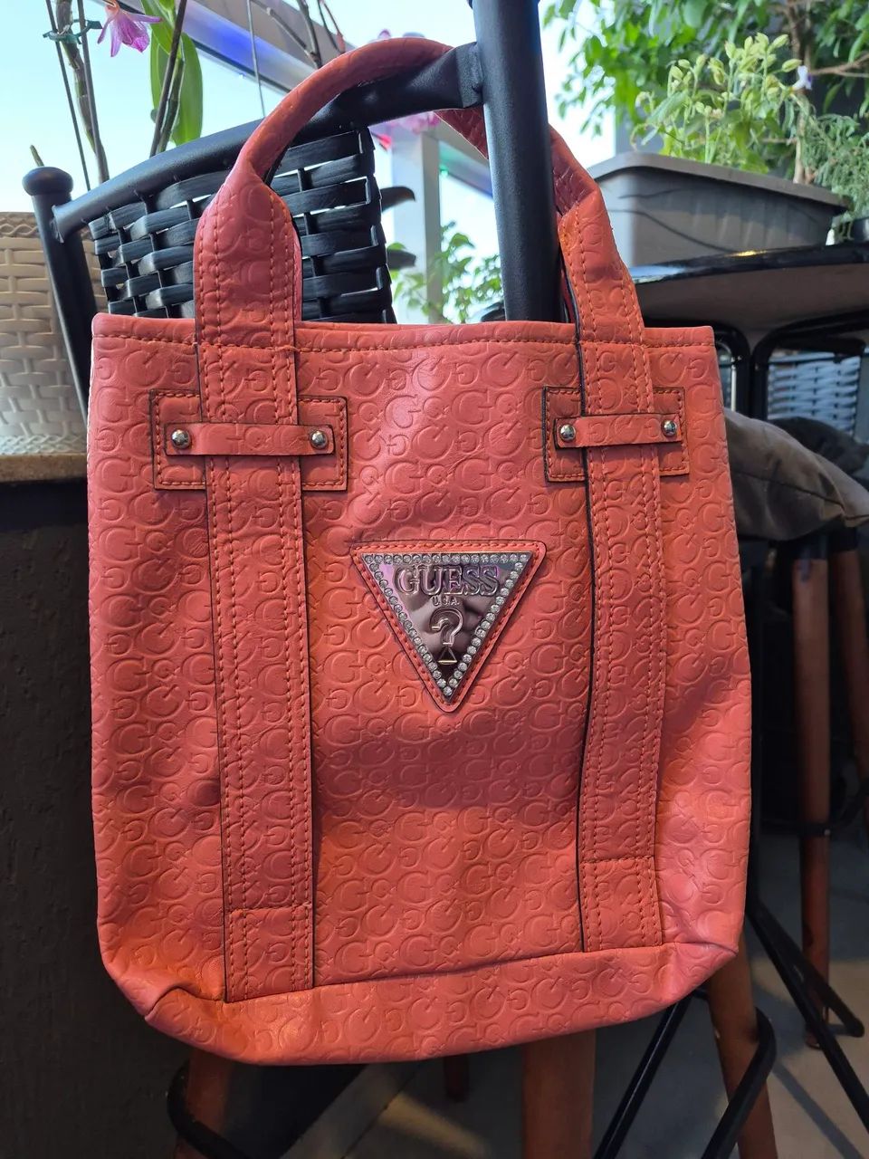 Bolsa Guess rosa