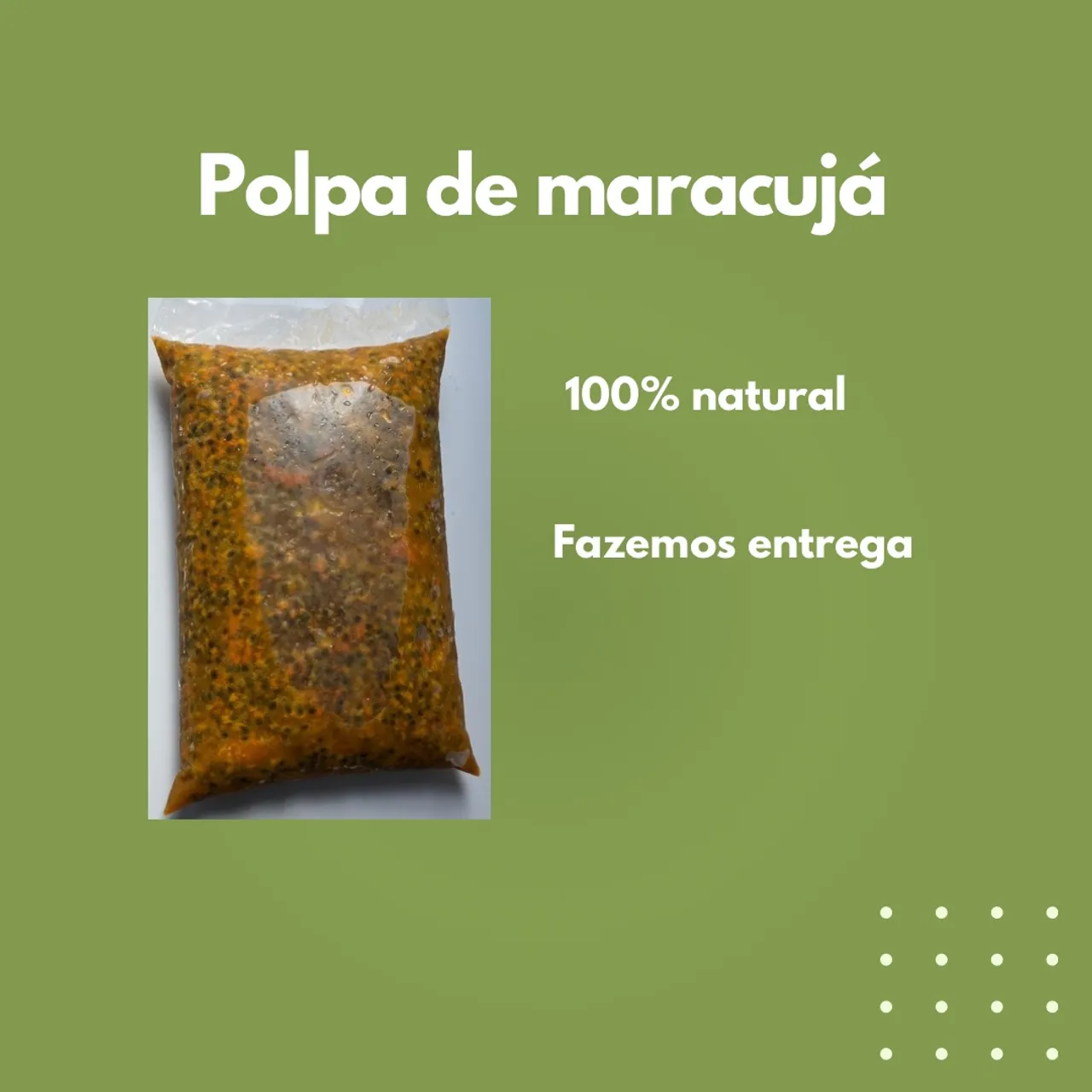 Polpa de maracujá
