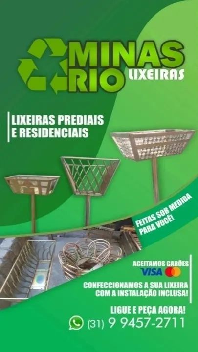 Lixeira para área externa - Foto 3