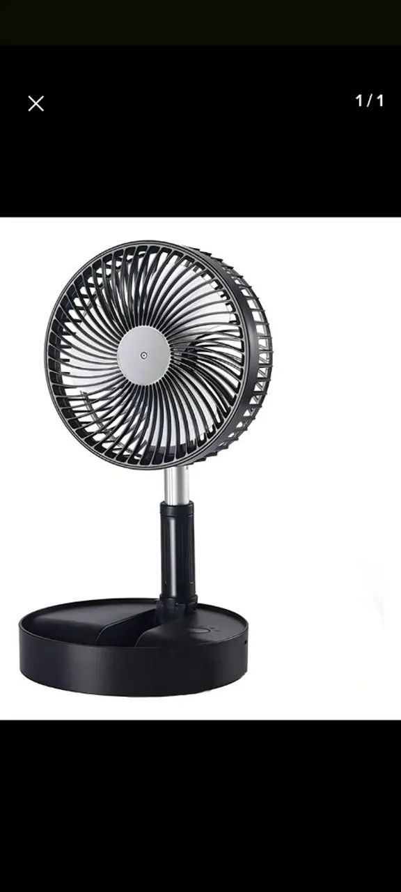Ventilador de mesa dobrável  - Foto 3