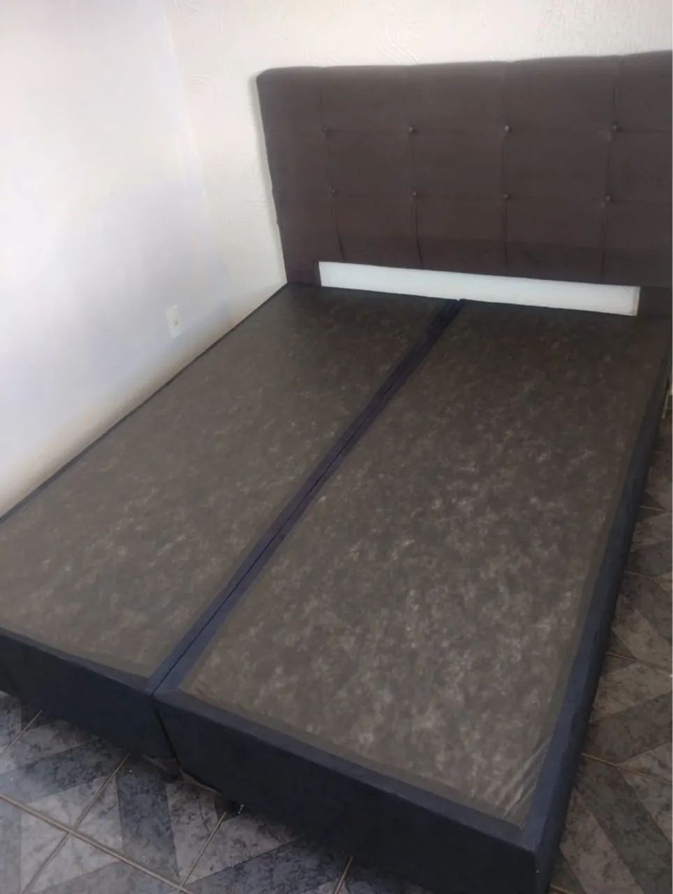 Base Queen Nova no Suede - R$ 400,00 - Foto 3