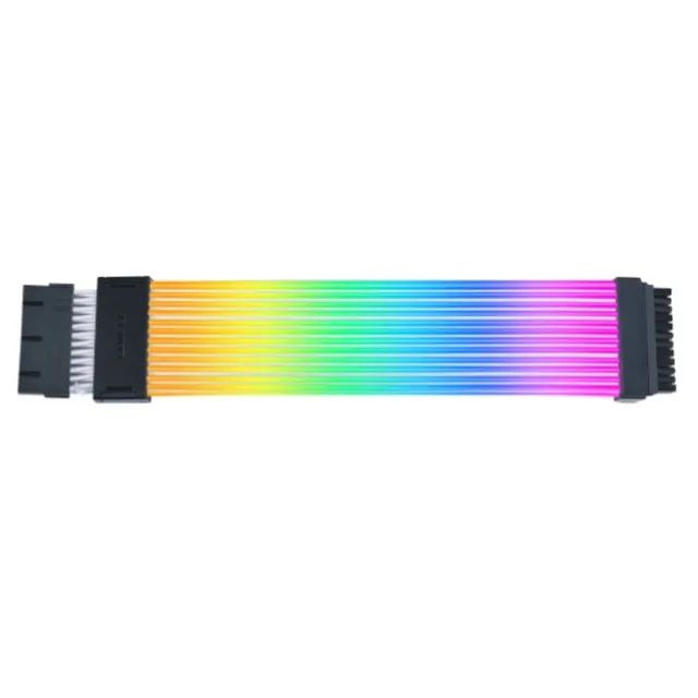 Cabo Extensor Strimer Lian Li Wireless, RGB, 24 Pinos, 260mm 