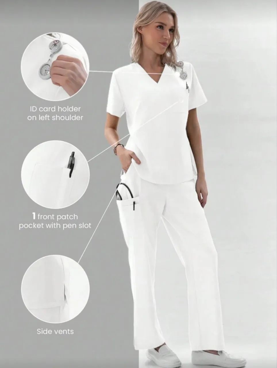 Conjunto Pijama Privativo Scrub 