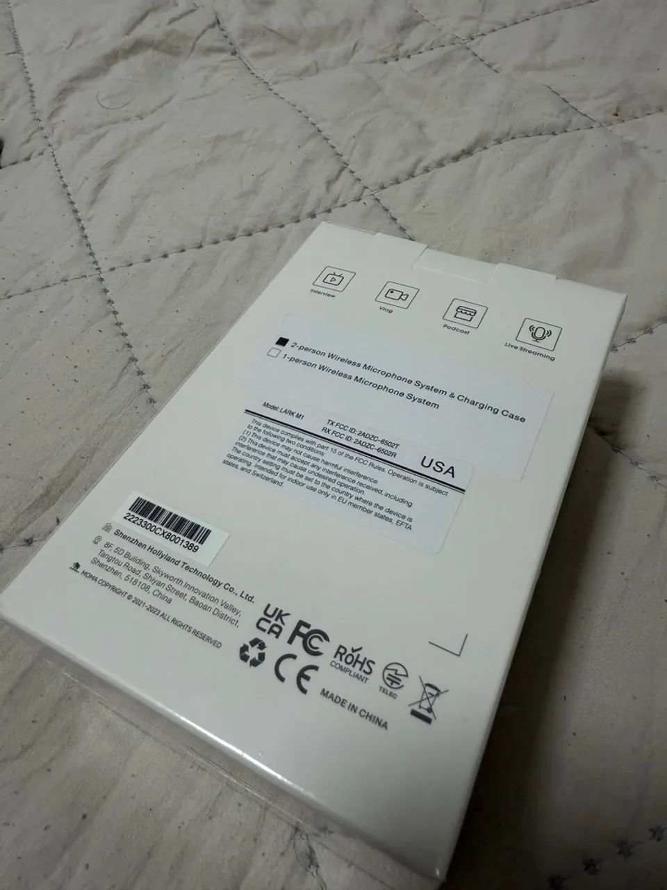 Microfone Hollyland Lark M1 - LACRADO - Foto 3