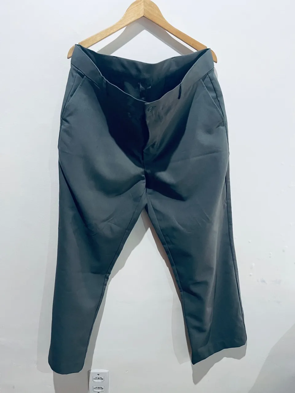 Calça Social Cinza Chumbo