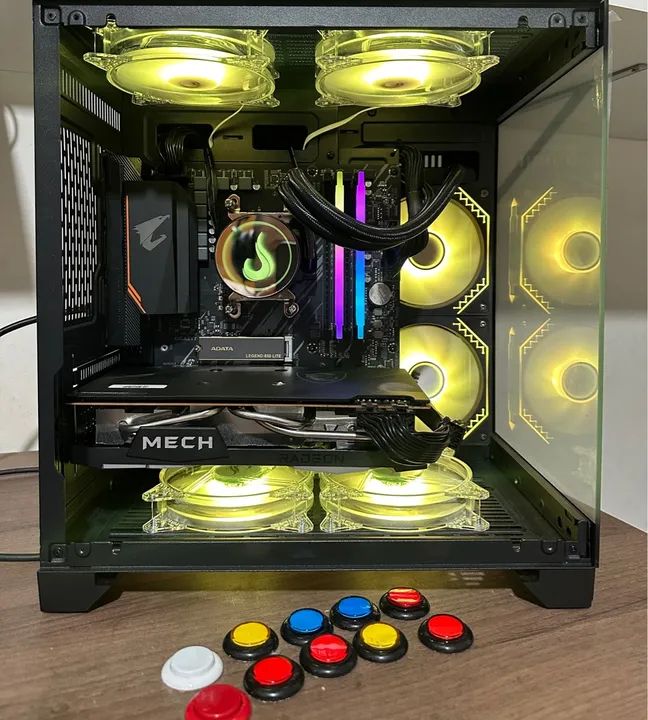 PC gamer ryzen 7 5700x3d + Rx 6700xt 12gb  - Foto 4