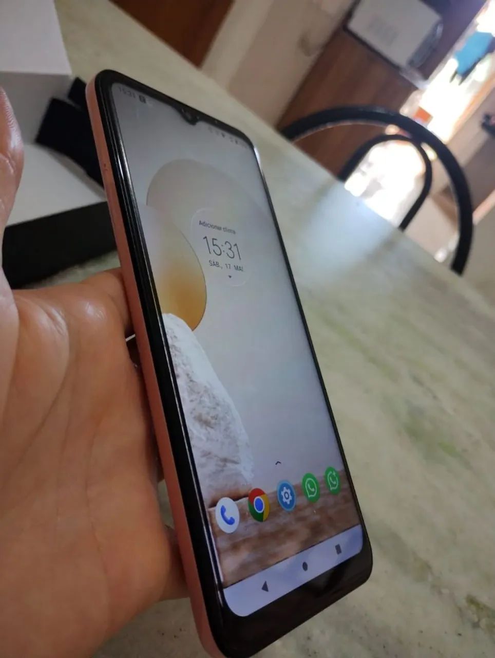 Moto g9 play rosa ótimo <br> - Foto 3