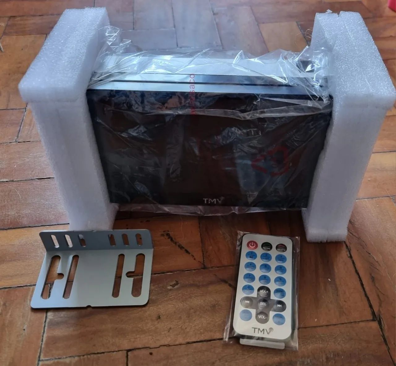 Central multimidia universal - Espelhamento celular, touch-screen, tela LCD 7" - Foto 3