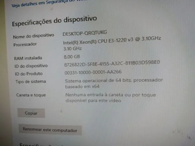 PC Xeon E3 1220 V3 Memória 8GB Placa de Vídeo Radeon HD 7550 e Wifi - Foto 4
