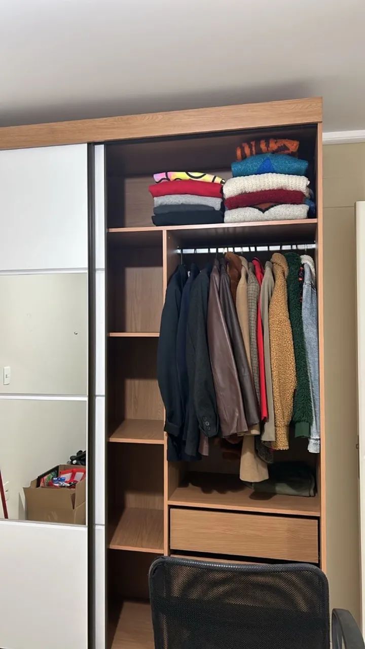 Guarda-roupa novo 100% MDF  - Foto 3