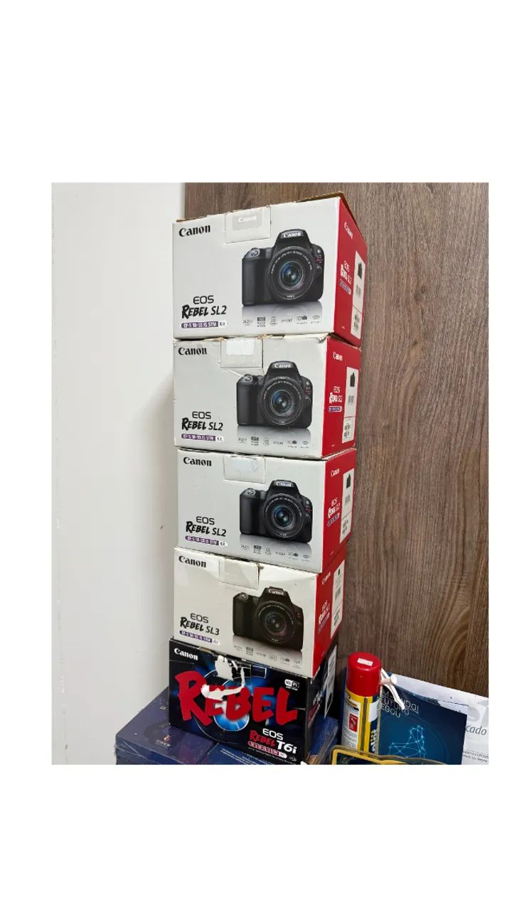 Câmera Canon EOS Rebel SL2 Lente EF-S 18-55 IS STM - Foto 2