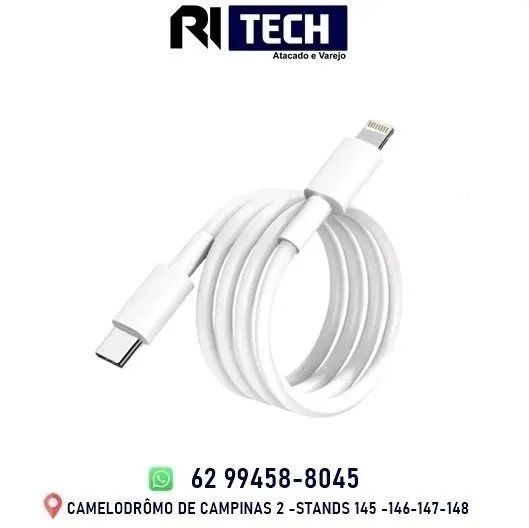 Cabo Apple Lightning / Tipo-C Original 1M 1 Ano de Garantia