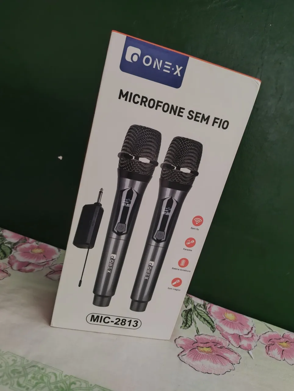 Microfone Sem Fio ONE-X MIC-2813