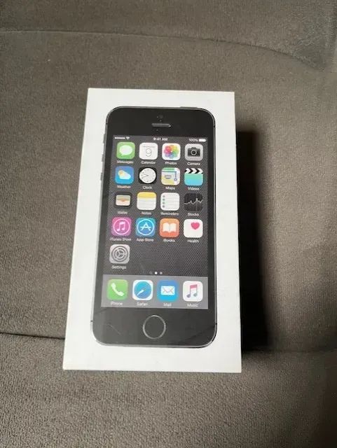 Caixa Iphone 5S Vazia Original - Foto 2