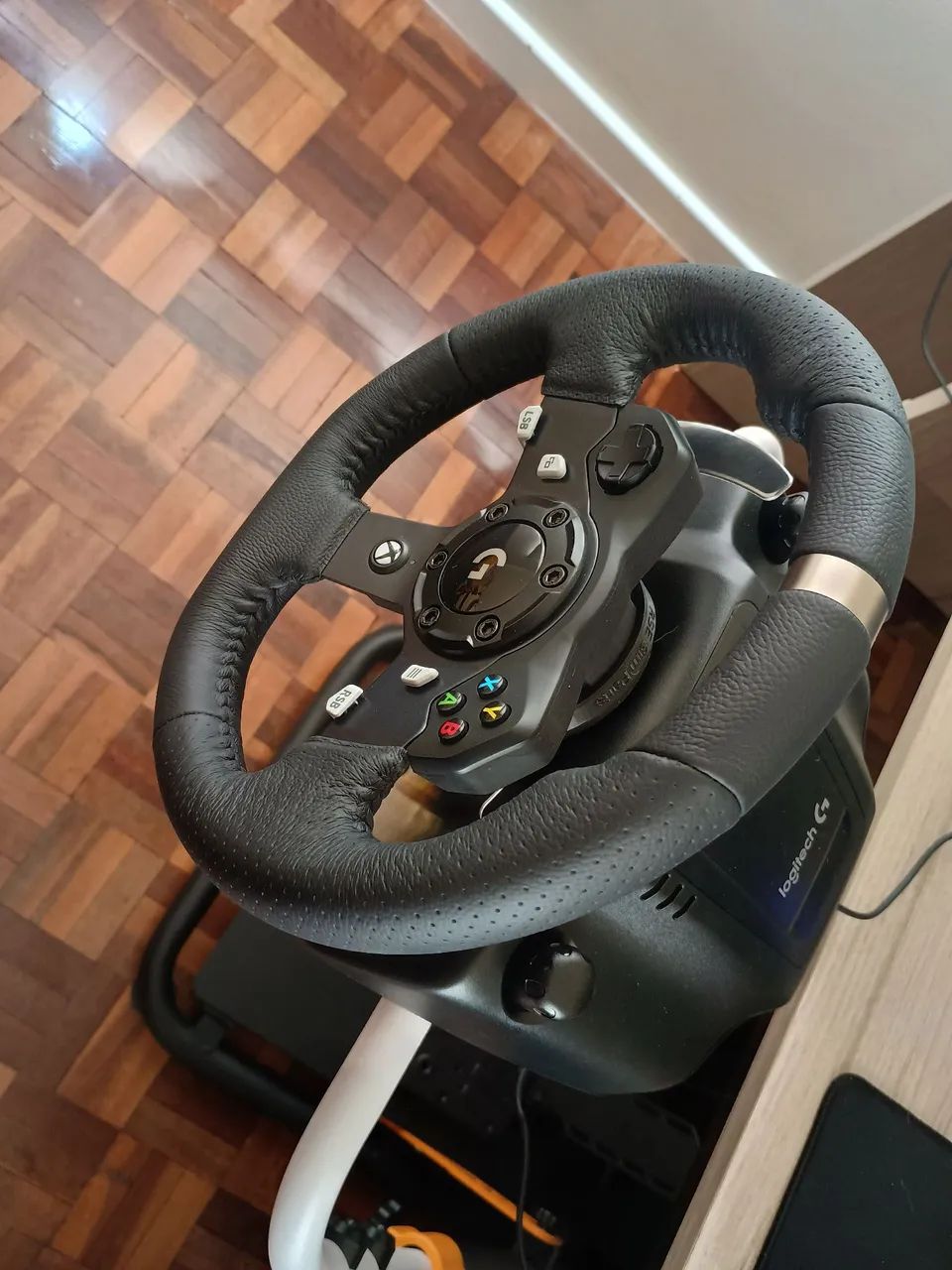 Volante g920 com borboletas magnéticas 