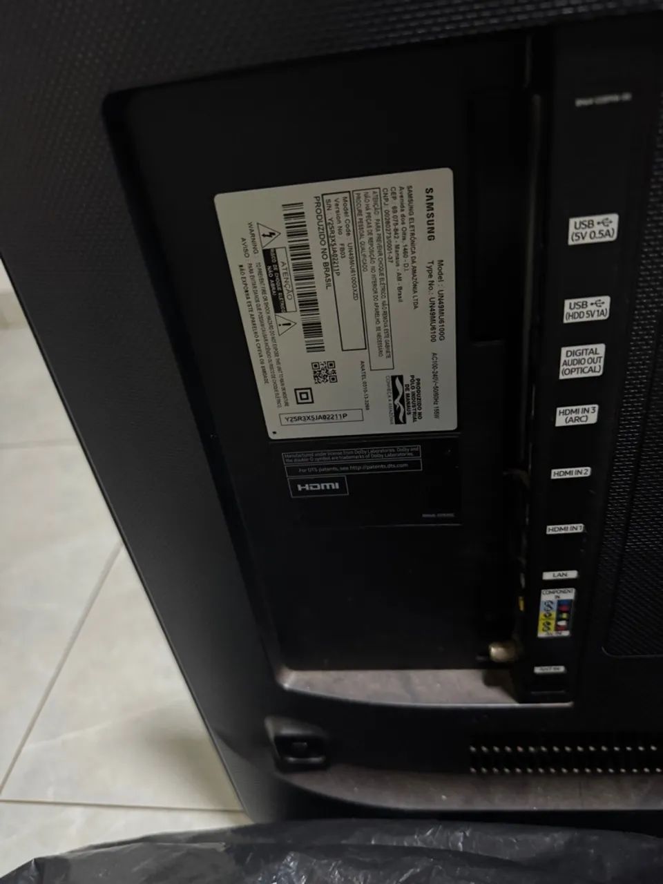 TV 49 COM VISOR TRINCADO - Foto 2