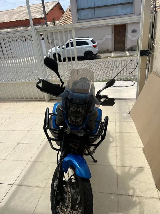 Yamaha Ténéré 660- Azul - Impecável - Foto 4