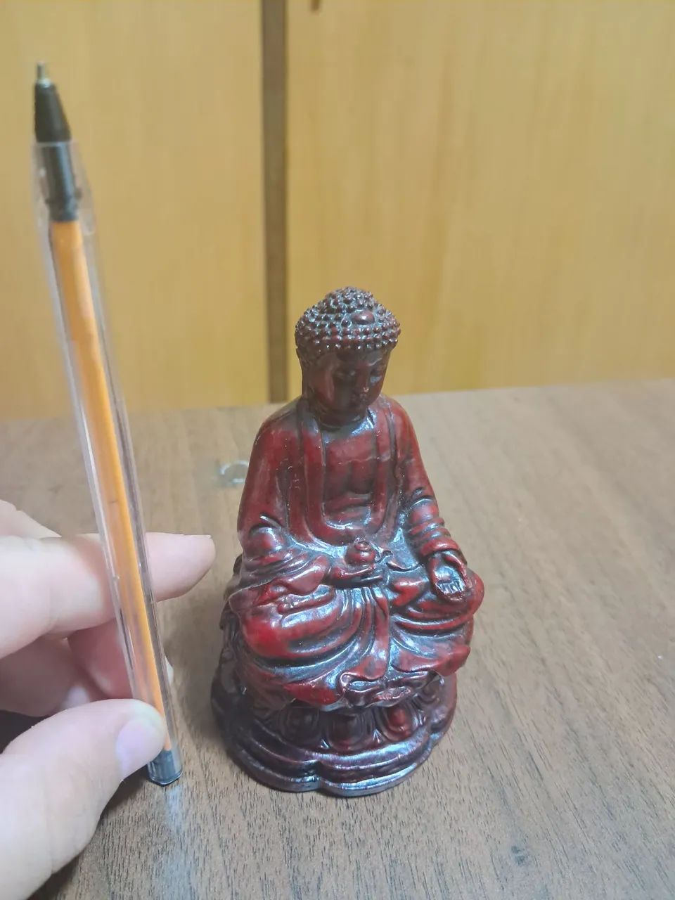 Buda em Resina- 15cm - Foto 3