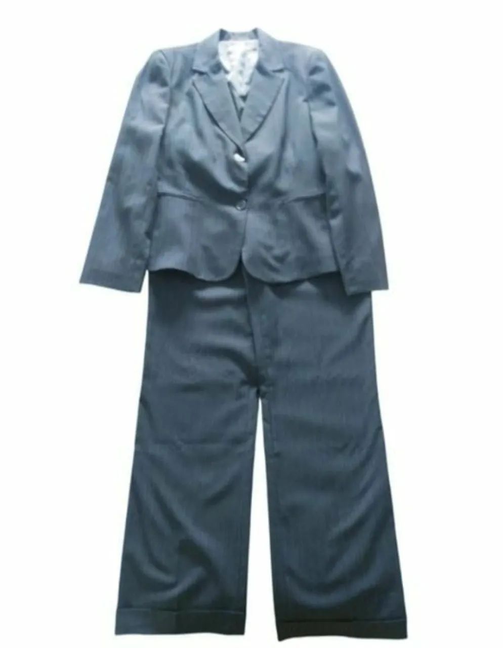 CONJUNTO/TERNO CALÇA E BLAZER, NOVO, MARCA GREGORY.