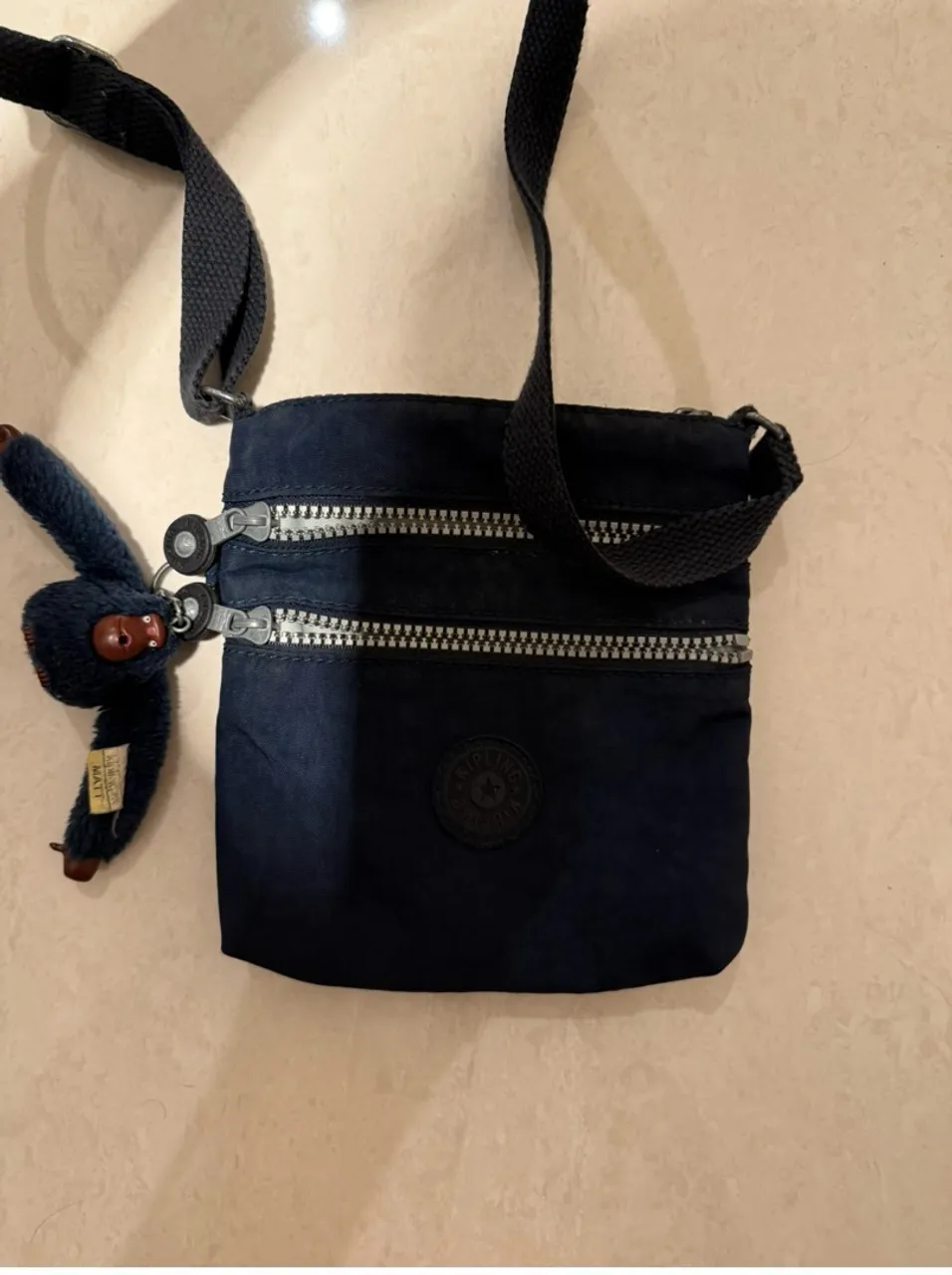 Bolsa Kipling Azul Crossbody Original