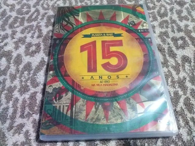 Planta & Raiz - 15 Anos - Dvd Original.